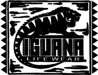 Mẫu nhãn hiệu IGUANA LIFE WEAR