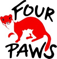 Mẫu nhãn hiệu FOUR PAWS