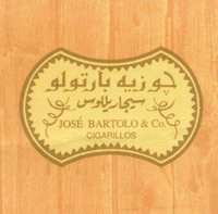 Mẫu nhãn hiệu JOSÉ BARTOLO & Co. CIGARILLOS