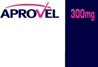 Mẫu nhãn hiệu APROVEL 300 mg