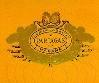 Mẫu nhãn hiệu PARTAGAS FLOR DE TABACOS HABANA