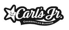 Mẫu nhãn hiệu Carl's Jr. CHARBROILED BURGERS