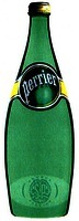 Mẫu nhãn hiệu Perrier