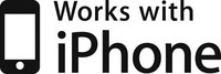 Mẫu nhãn hiệu Works with iPhone