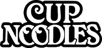 Mẫu nhãn hiệu CUP NOODLES