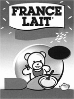 Mẫu nhãn hiệu FRANCE LAIT