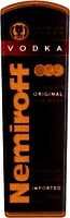 Mẫu nhãn hiệu Nemiroff VODKA