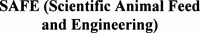Mẫu nhãn hiệu SAFE (Scientific Animal Feed and Engineering)