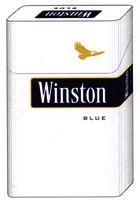 Mẫu nhãn hiệu Winston BLUE