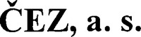 Mẫu nhãn hiệu CEZ, a.s.