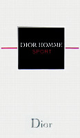 Mẫu nhãn hiệu DIOR HOMME SPORT