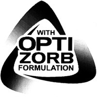 Mẫu nhãn hiệu WITH OPTI ZORB FORMULATION