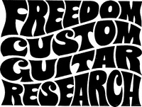 Mẫu nhãn hiệu FREEDOM CUSTOM GUITAR RESEARCH
