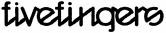 Mẫu nhãn hiệu fivefingers