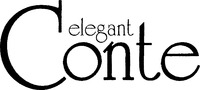 Mẫu nhãn hiệu Conte elegant