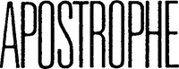 Mẫu nhãn hiệu APOSTROPHE