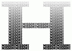 Mẫu nhãn hiệu H MISSONI