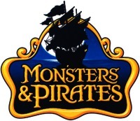 Mẫu nhãn hiệu MONSTERS & PIRATES