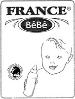 Mẫu nhãn hiệu FRANCE BéBé