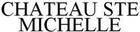 Mẫu nhãn hiệu CHATEAU STE MICHELLE