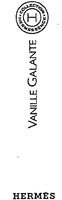 Mẫu nhãn hiệu COLLECTION HERMESSENCE H VANILLE GALANTE HERMÈS