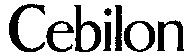 Mẫu nhãn hiệu Cebilon