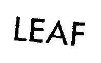 Mẫu nhãn hiệu LEAF