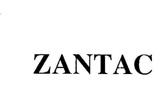 Mẫu nhãn hiệu ZANTAC