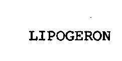 Mẫu nhãn hiệu LIPOGERON