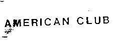 Mẫu nhãn hiệu AMERICAN CLUB