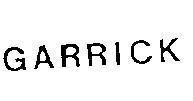 Mẫu nhãn hiệu GARRICK