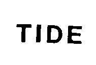 Mẫu nhãn hiệu tide