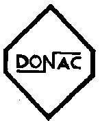 Mẫu nhãn hiệu DONAC