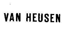 Mẫu nhãn hiệu VAN HEUSEN