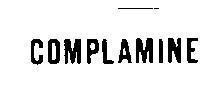 Mẫu nhãn hiệu COMPLAMINE