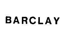 Mẫu nhãn hiệu BARCLAY