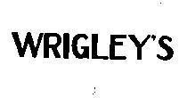 Mẫu nhãn hiệu WRIGLEY'S