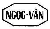 Mẫu nhãn hiệu NGOC VAN