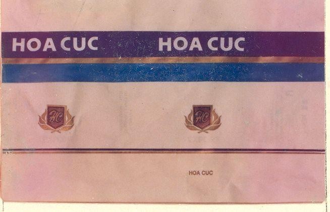 Mẫu nhãn hiệu HC HOA CUC