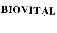 Mẫu nhãn hiệu BIOVITAL