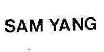 Mẫu nhãn hiệu SAM YANG