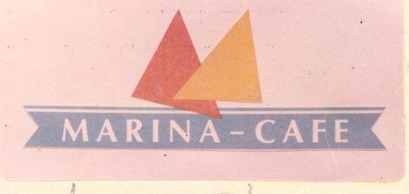 Mẫu nhãn hiệu MARINA- CAFE