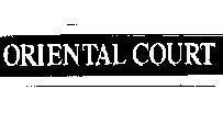 Mẫu nhãn hiệu ORIENTAL COURT