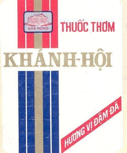 Mẫu nhãn hiệu THUốC THƠM KHáNH-HộI NHà RồNG HƯƠNG Vị ĐậM Đà