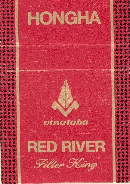 Mẫu nhãn hiệu HONGHA vinataba RED RIVER Filter King