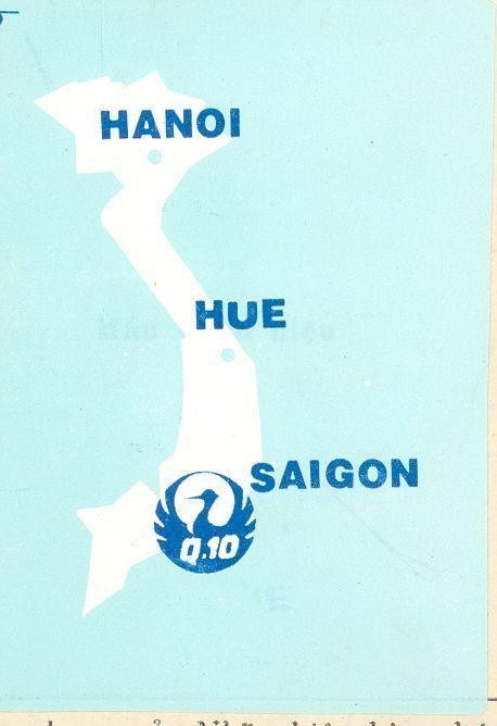Mẫu nhãn hiệu HANOI HUE SAIGON Q.10