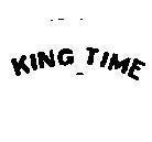 Mẫu nhãn hiệu KING TIME