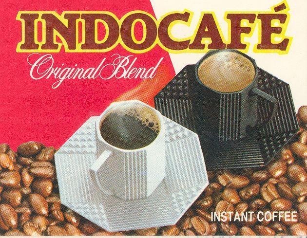 Mẫu nhãn hiệu INDOCAFé Original Blend INSTANT COFFEE