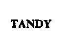 Mẫu nhãn hiệu TANDY
