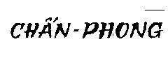 Mẫu nhãn hiệu Chấn Phong
